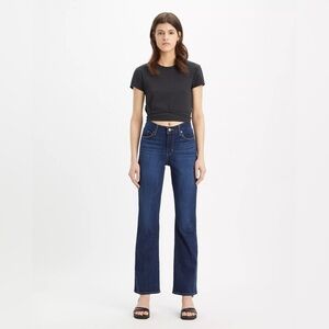 Levi's Dark Blue Women's Boot Cut Jeans, Size 16